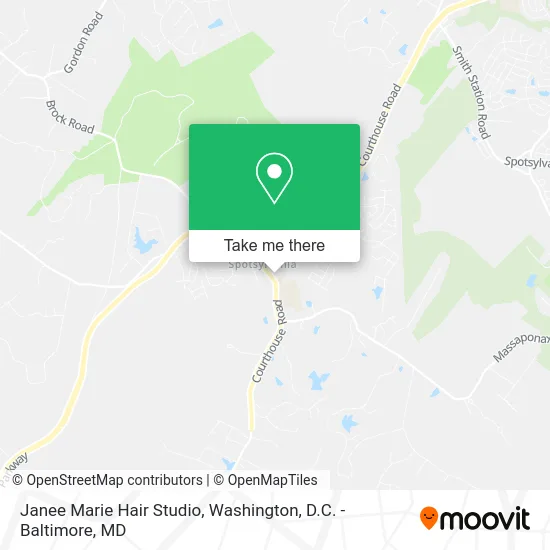 Janee Marie Hair Studio map