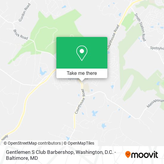 Gentlemen S Club Barbershop map