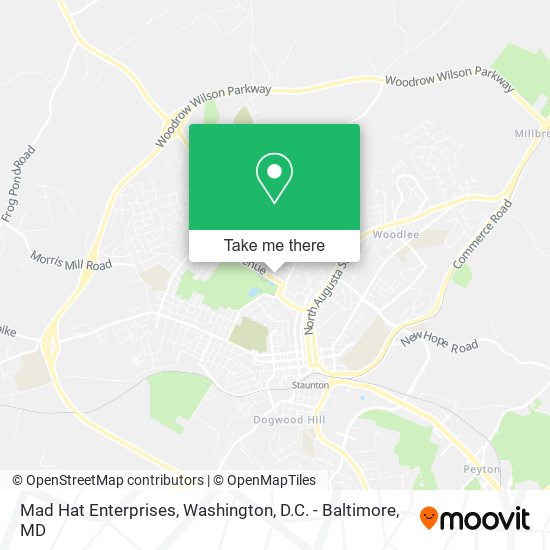 Mad Hat Enterprises map