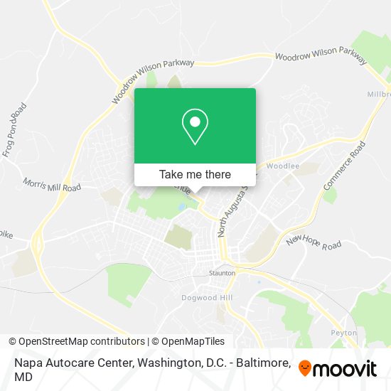 Mapa de Napa Autocare Center