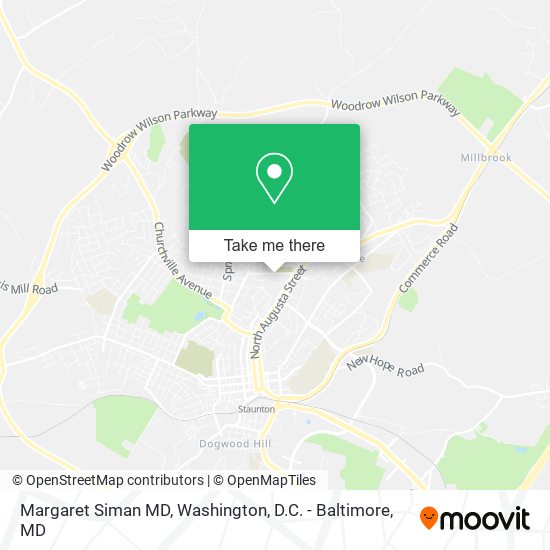 Margaret Siman MD map