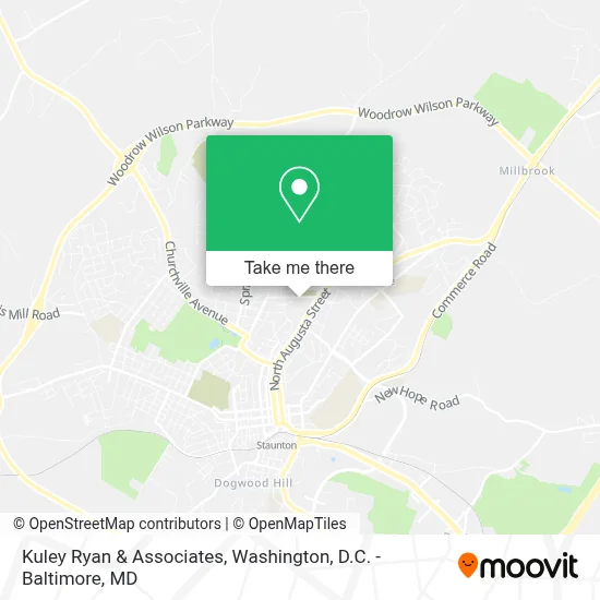 Kuley Ryan & Associates map