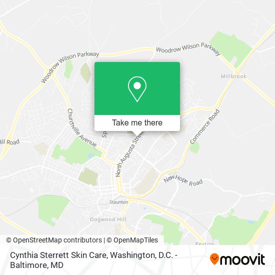 Mapa de Cynthia Sterrett Skin Care