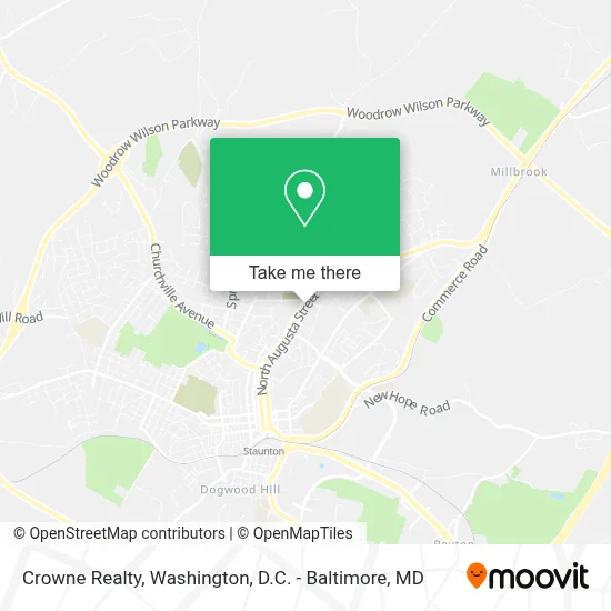 Crowne Realty map