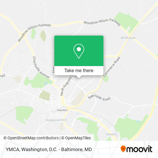 Mapa de YMCA