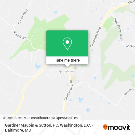 Gardner,Maupin & Sutton, PC map