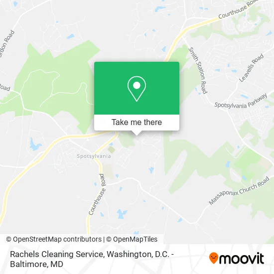 Rachels Cleaning Service map