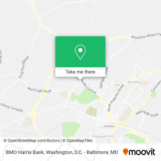 BMO Harris Bank map