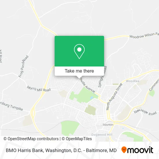 BMO Harris Bank map