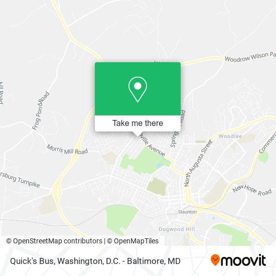 Quick's Bus map
