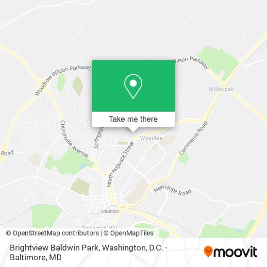 Brightview Baldwin Park map