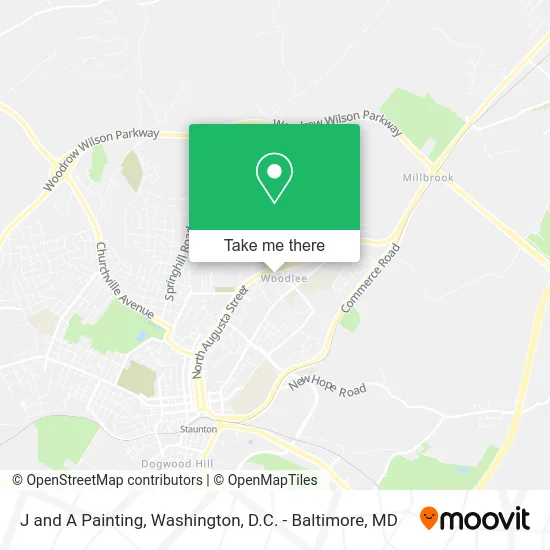 J and A Painting map