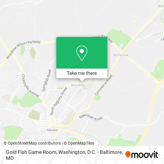 Gold Fish Game Room map