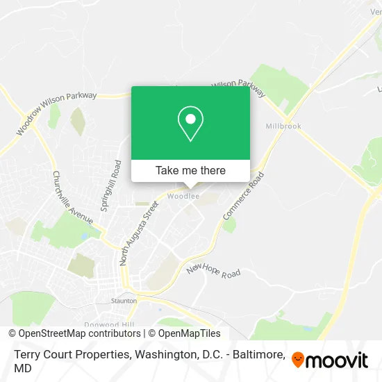 Terry Court Properties map