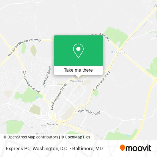 Express PC map