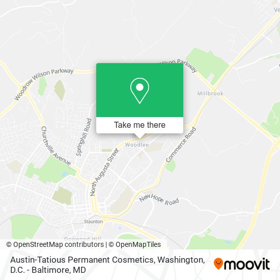 Austin-Tatious Permanent Cosmetics map
