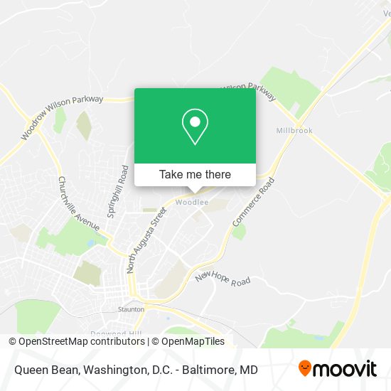 Queen Bean map