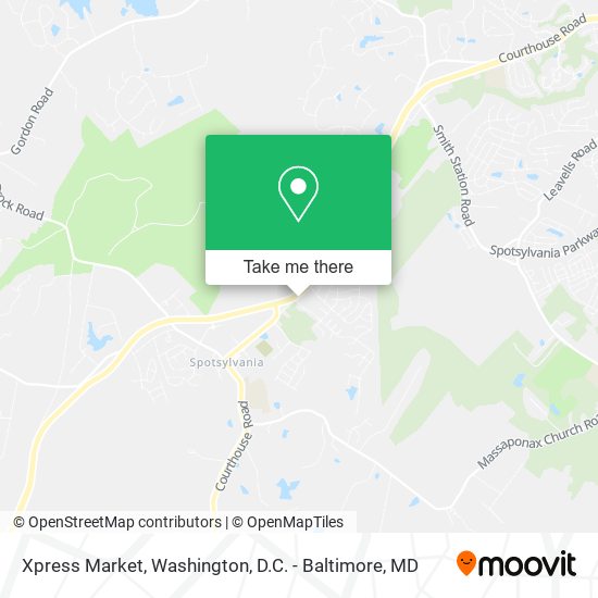 Xpress Market map