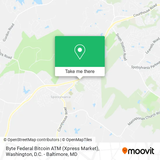 Byte Federal Bitcoin ATM (Xpress Market) map