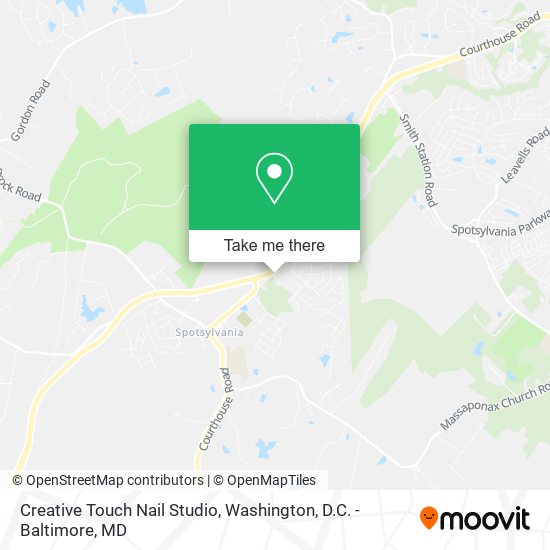 Creative Touch Nail Studio map