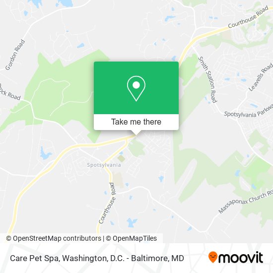 Care Pet Spa map