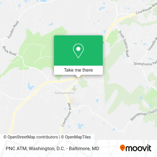 PNC ATM map