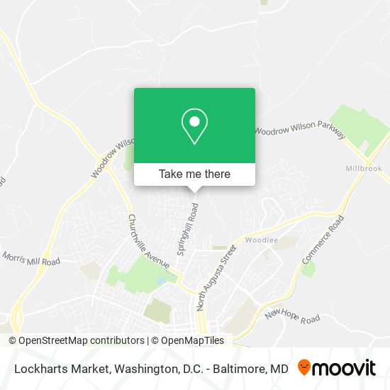 Lockharts Market map