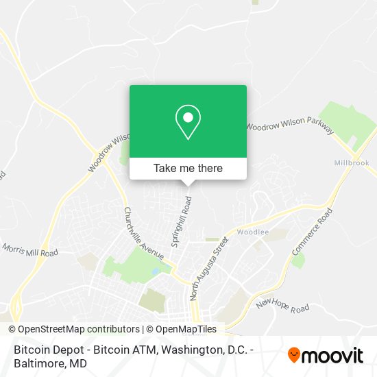 Bitcoin Depot - Bitcoin ATM map