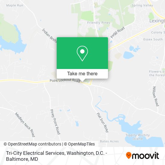 Tri-City Electrical Services map