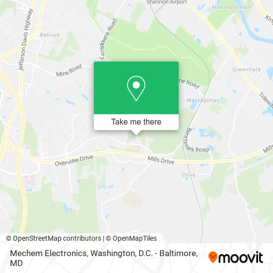 Mechem Electronics map