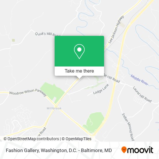 Mapa de Fashion Gallery