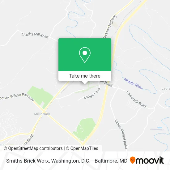 Smiths Brick Worx map