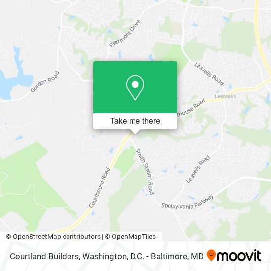 Mapa de Courtland Builders