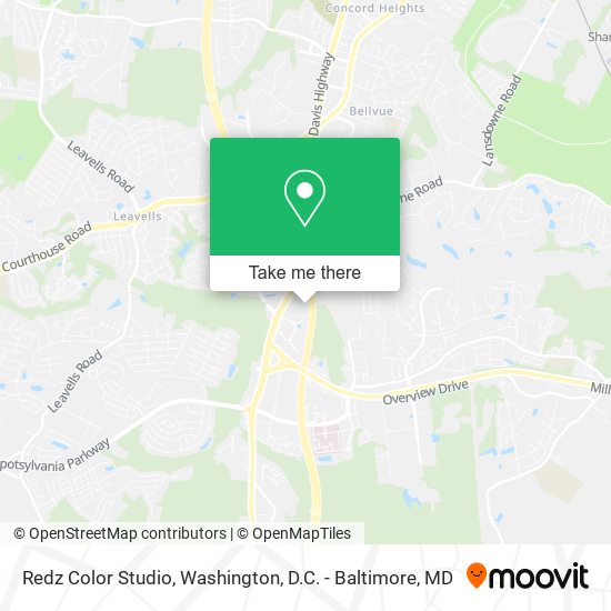 Redz Color Studio map