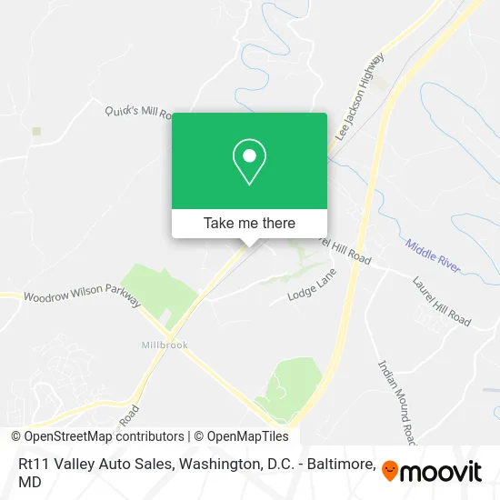 Rt11 Valley Auto Sales map