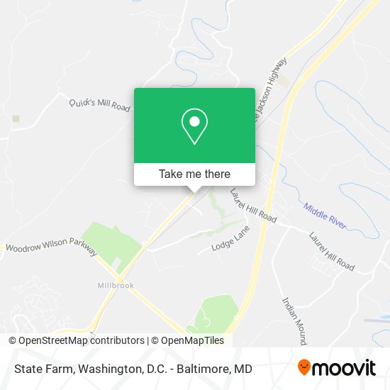 State Farm map