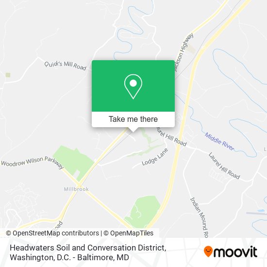 Mapa de Headwaters Soil and Conversation District