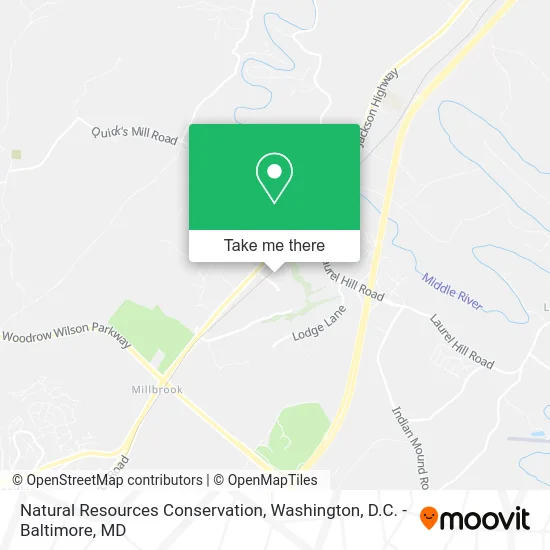 Natural Resources Conservation map