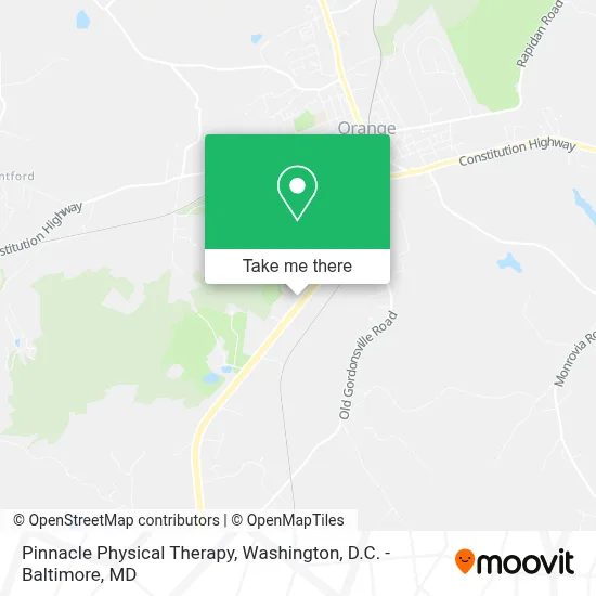 Pinnacle Physical Therapy map