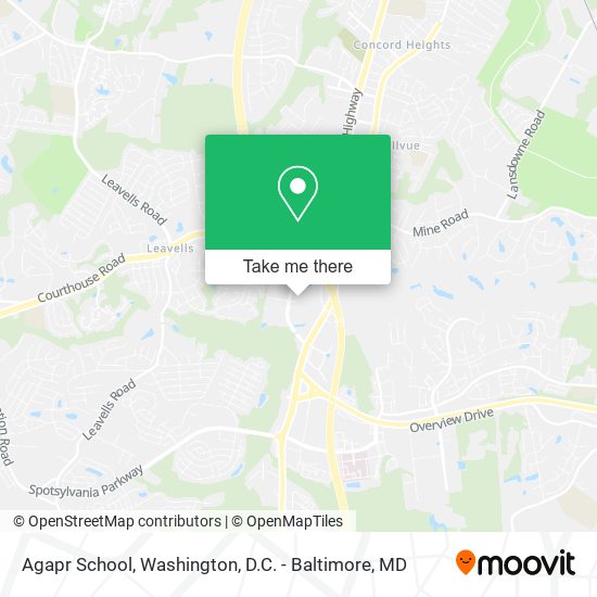 Agapr School map