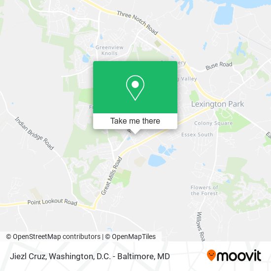 Jiezl Cruz map