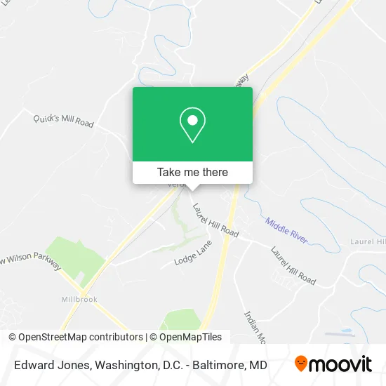 Edward Jones map