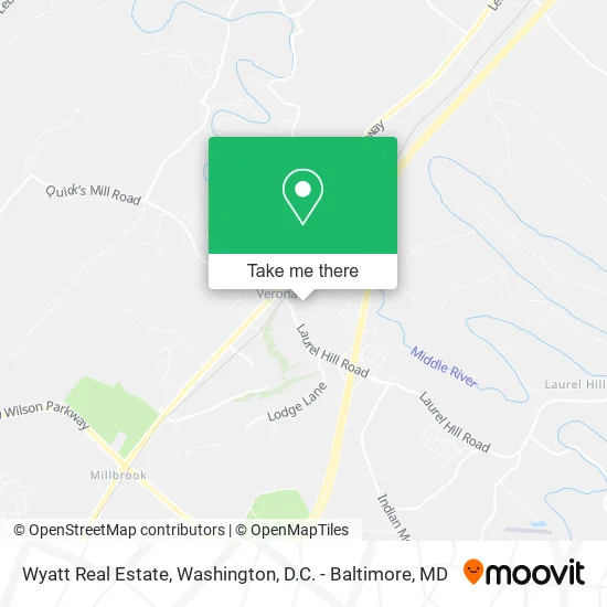 Wyatt Real Estate map