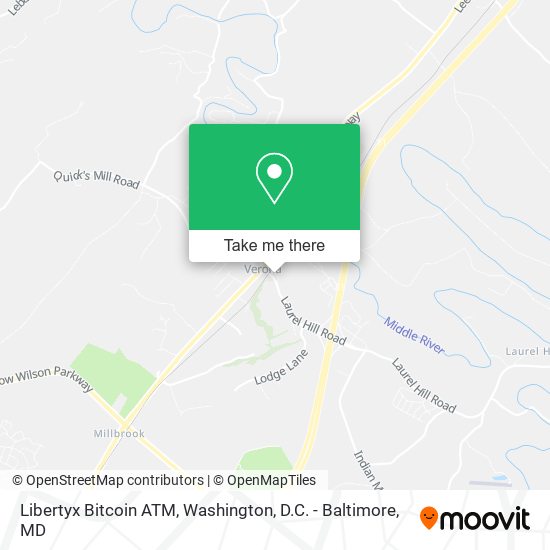 Libertyx Bitcoin ATM map