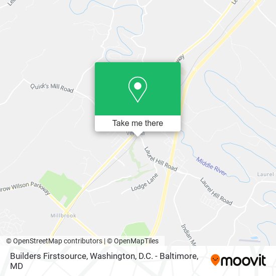 Builders Firstsource map