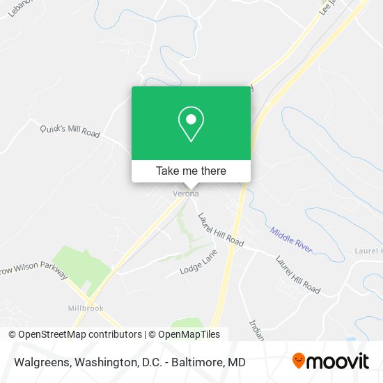 Walgreens map