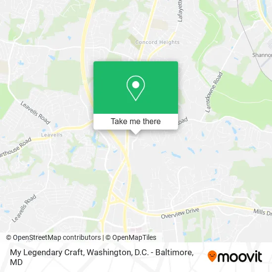 My Legendary Craft map