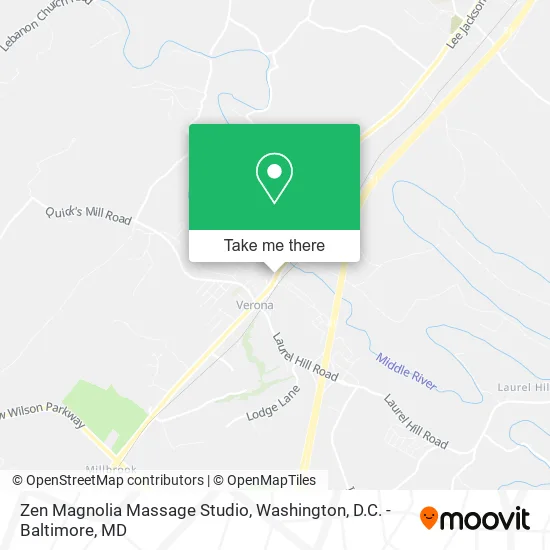 Zen Magnolia Massage Studio map