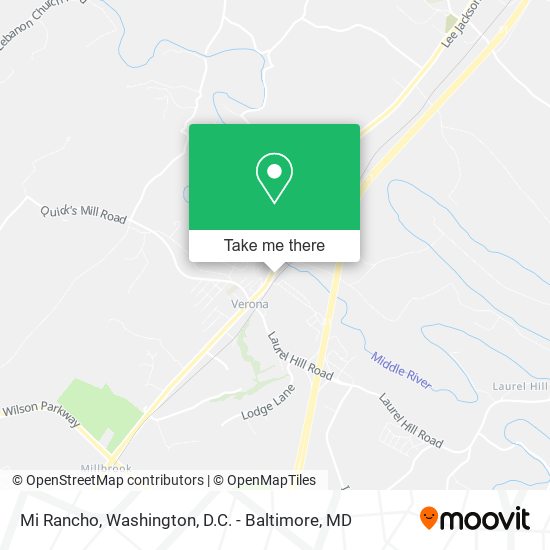 Mi Rancho map