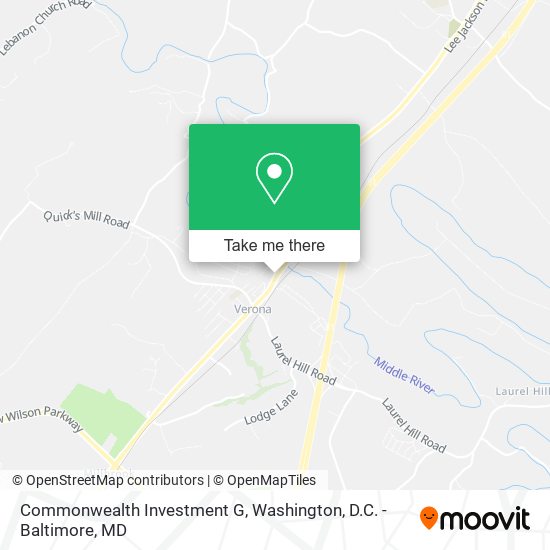 Mapa de Commonwealth Investment G